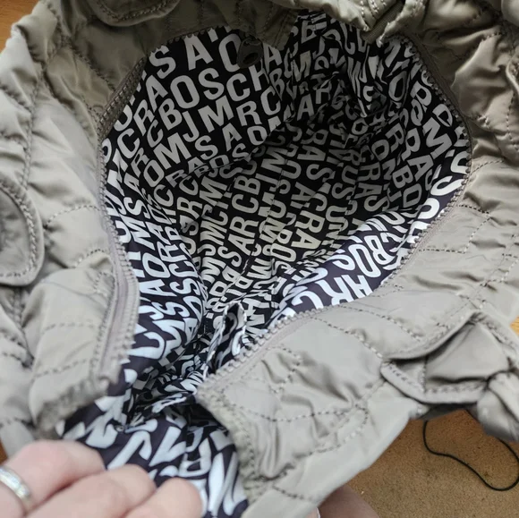 Marc By Marc Jacobs Standard Supply Nylon Tote Quilted Weekender - Picture 9 of 9